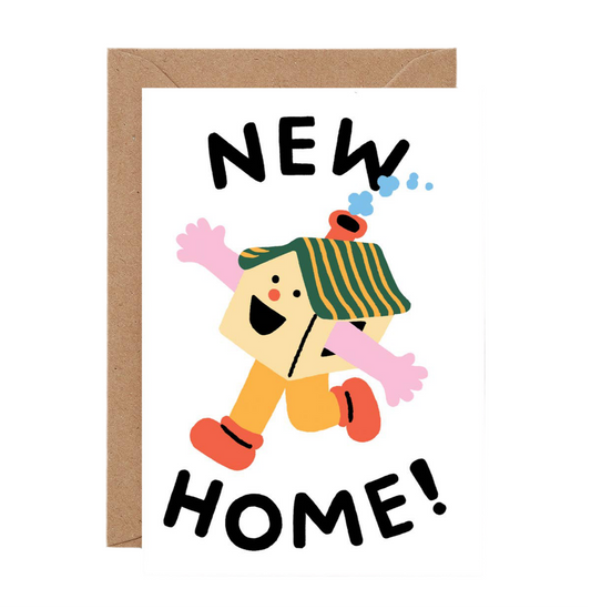 Happy House New Home Card