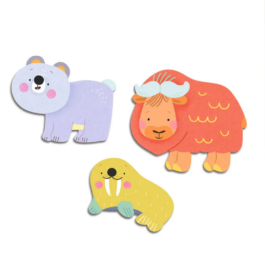 Ice Field Animal Baby Stickers