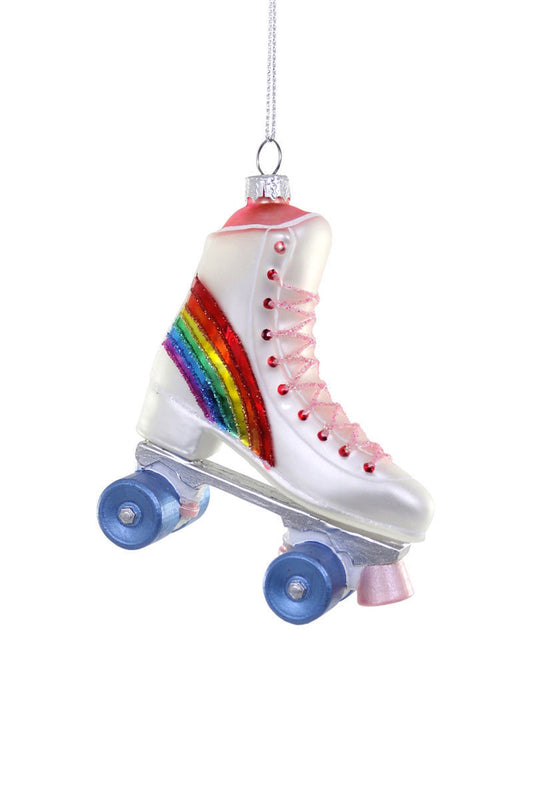 Roller Skate Rainbow Ornament