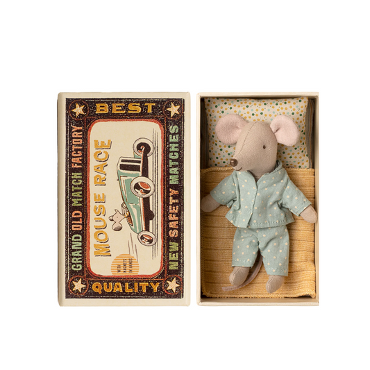Little Brother Mouse In Matchbox