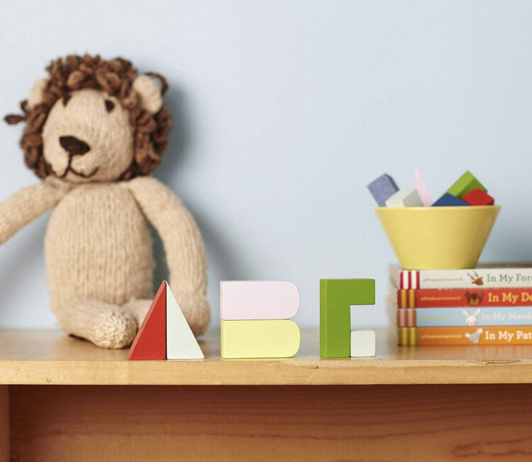 Alpha Shapes Wooden Blocks