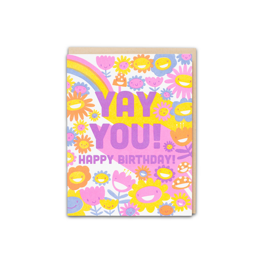 Yay You Birthday Card