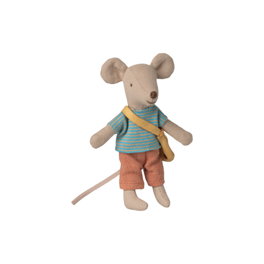 Little Brother Mouse With Bag