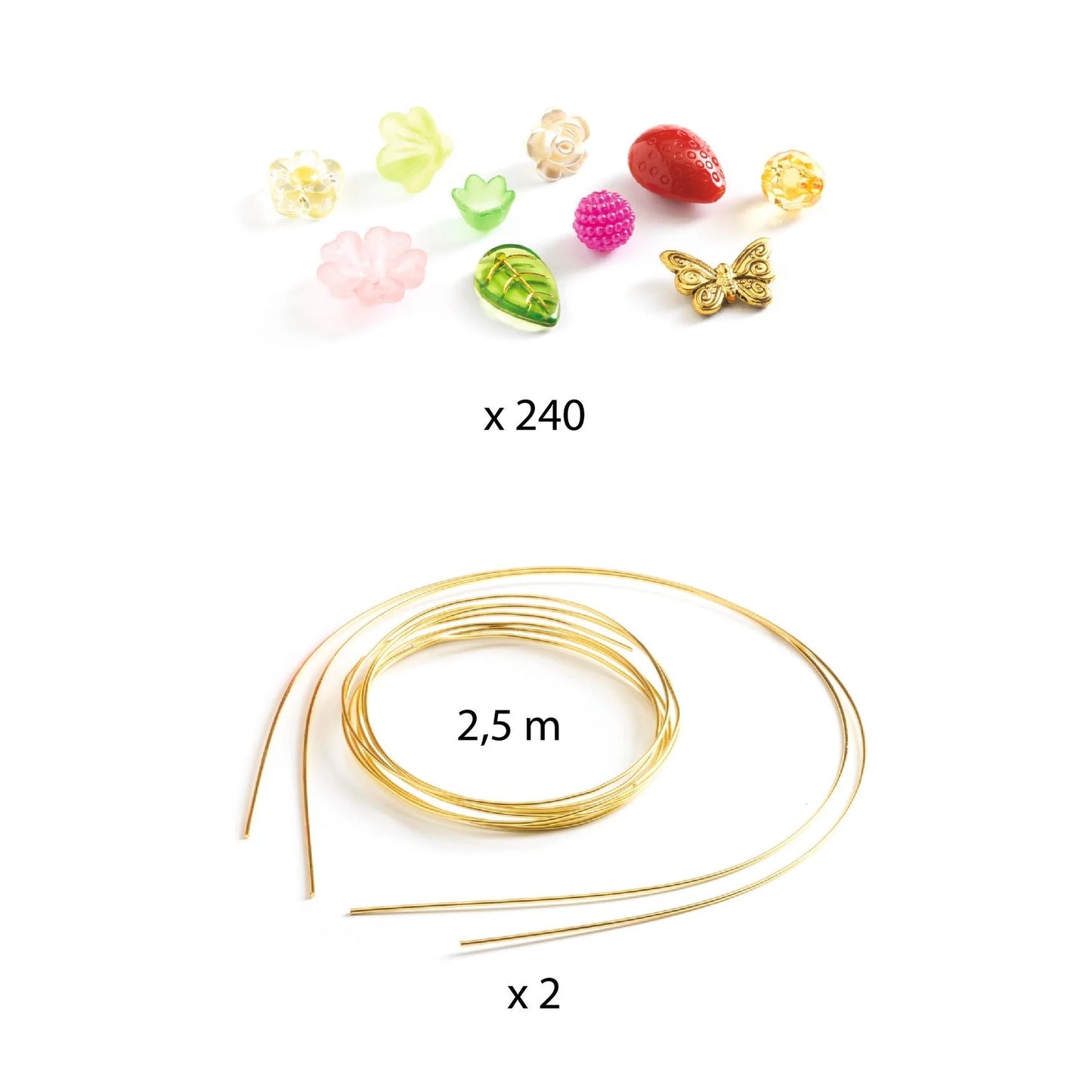 Tiara Duo Bead Kit | Pink