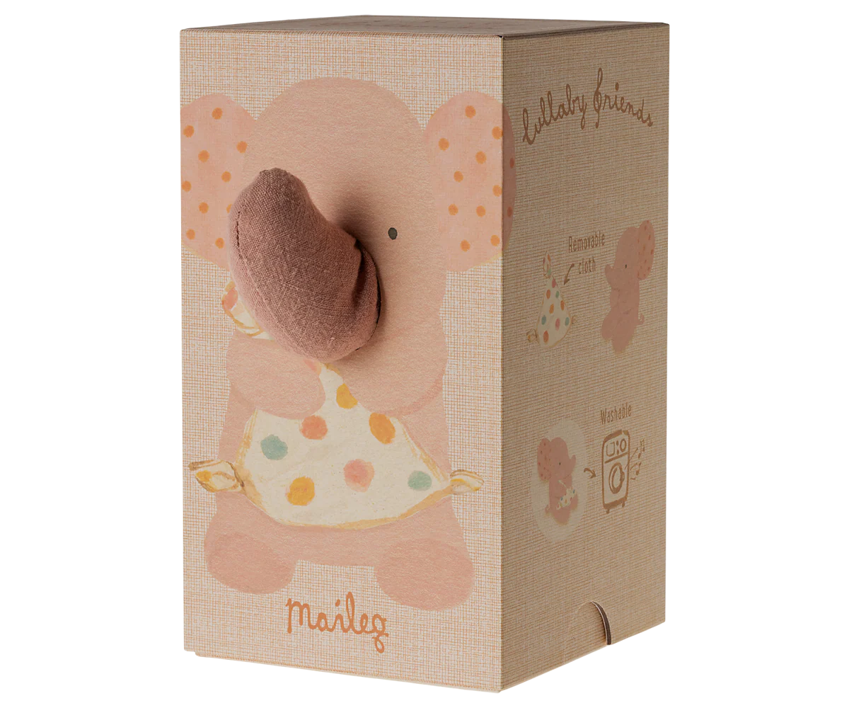 Lullaby Friends Elephant | Old Rose