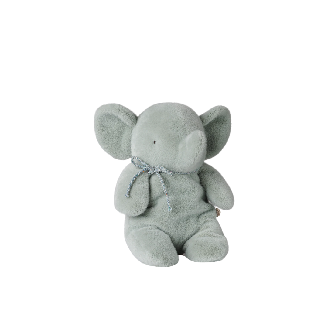 Medium Elephant Plush | Soft Mint
