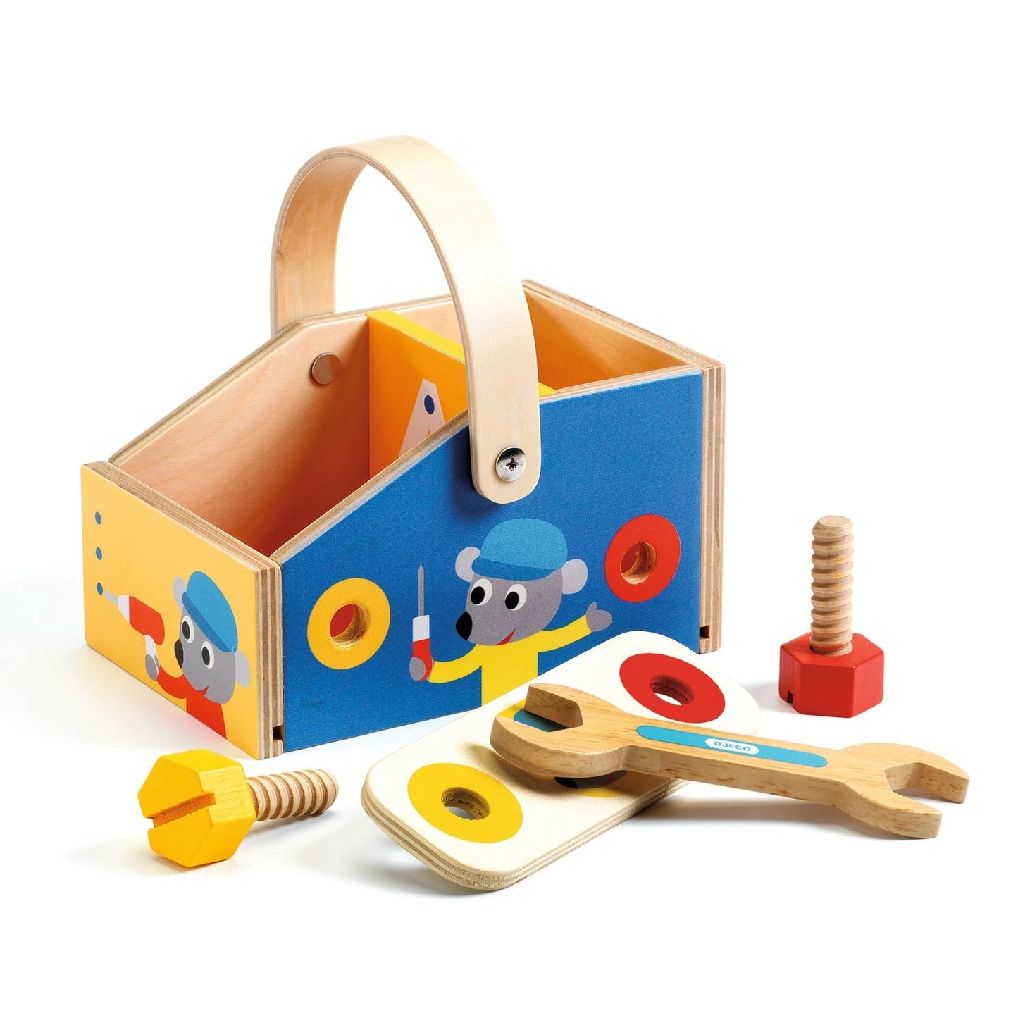 MiniBrico Wood Toolbox Set