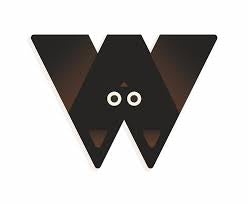 Wood Graphic Animal Letters