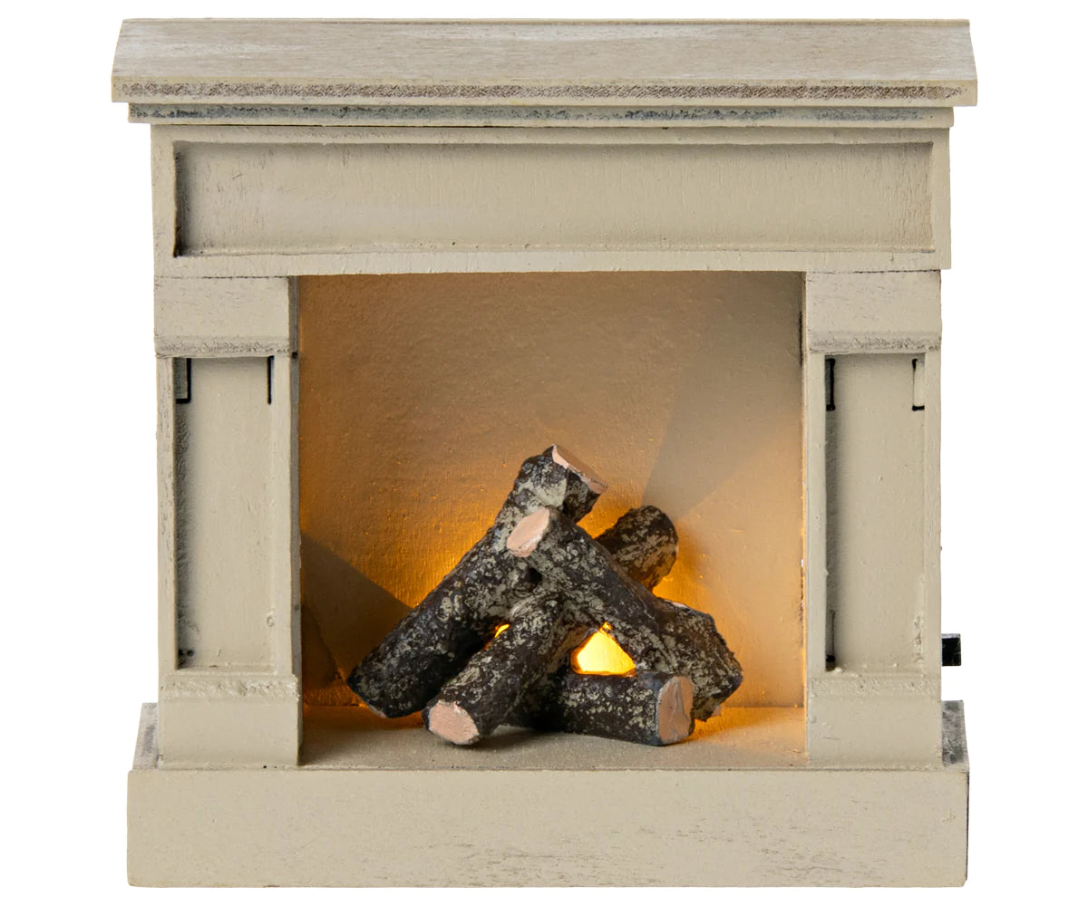 Mouse Fireplace | Off-White