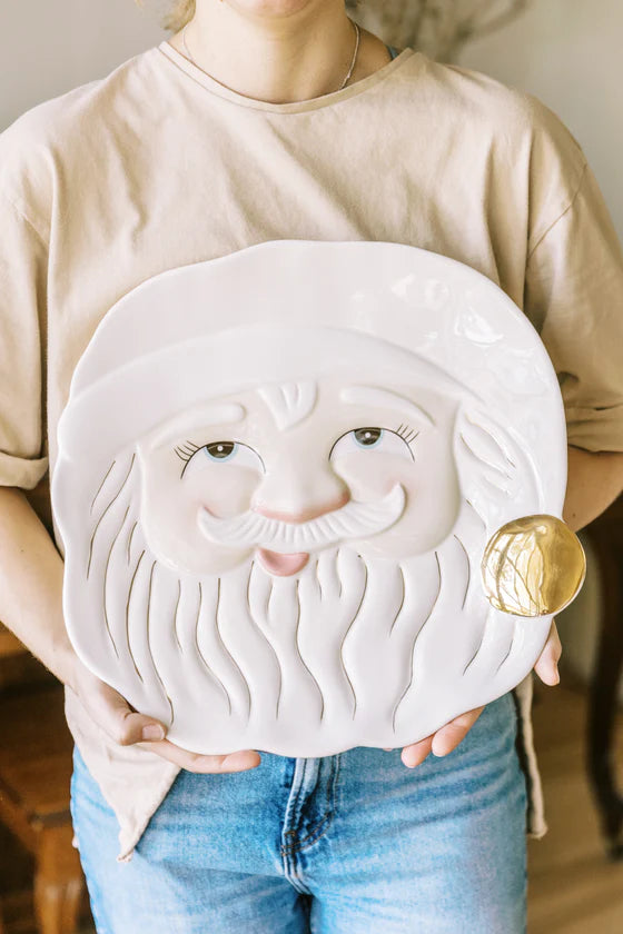 Papa Noel Serving Platter