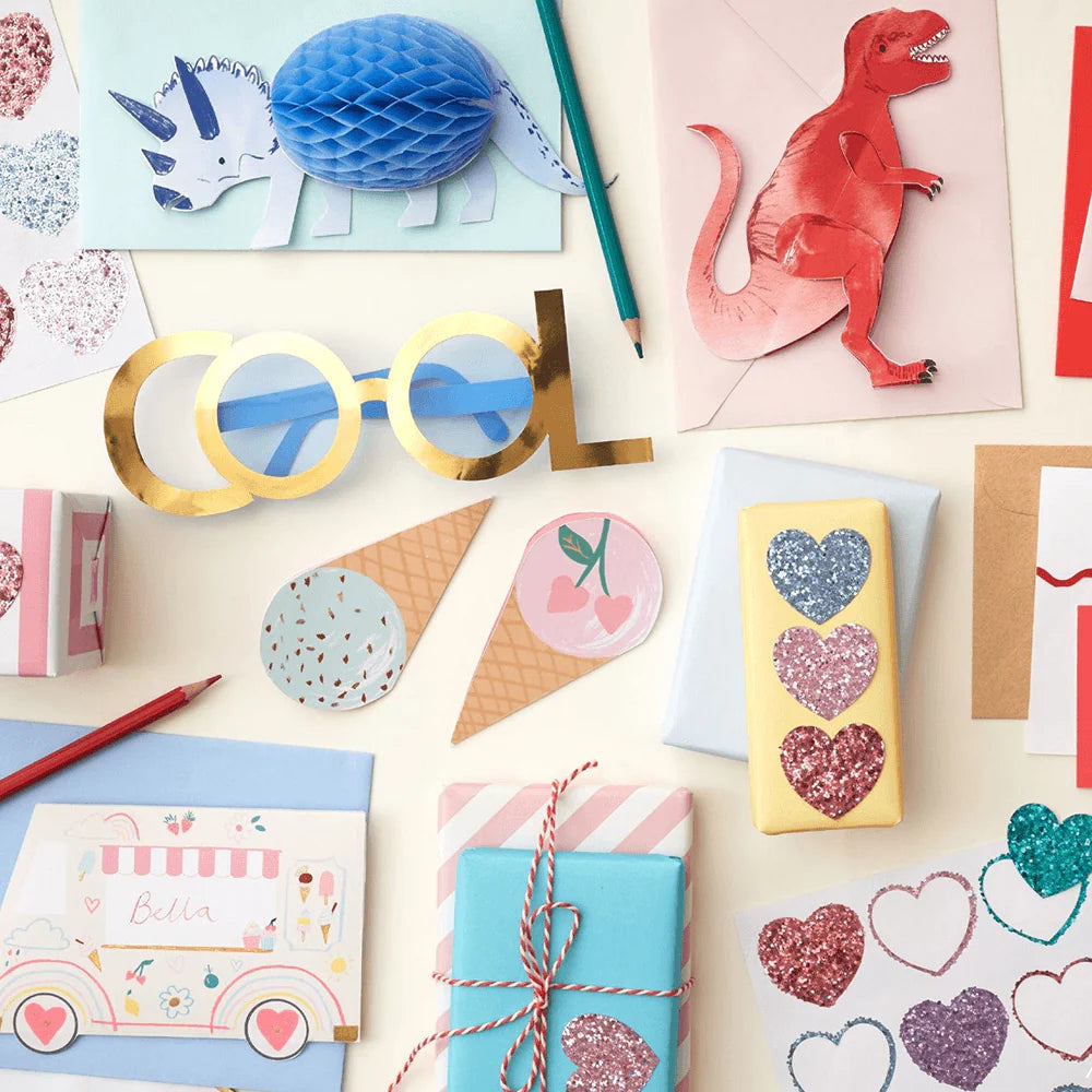 Dinosaur Valentine Cards | Set of 12