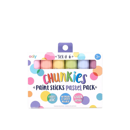 Chunkies Pastel Paint Sticks | Set of 6