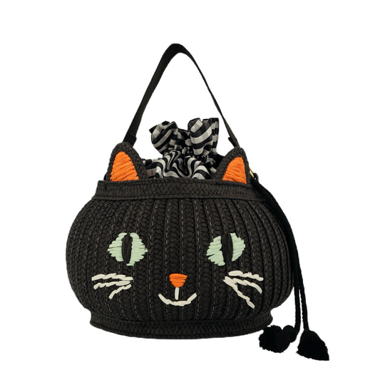 Trick or Treat Cat Basket Bag
