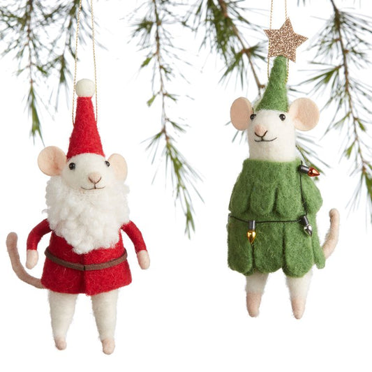 Christmas Mouse Ornament