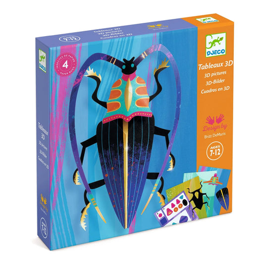 Paper Bugs Creation | 3D Paper Art Kit