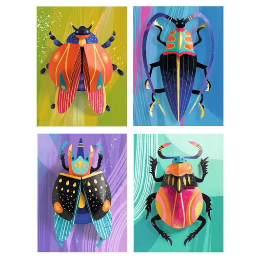Paper Bugs Creation | 3D Paper Art Kit