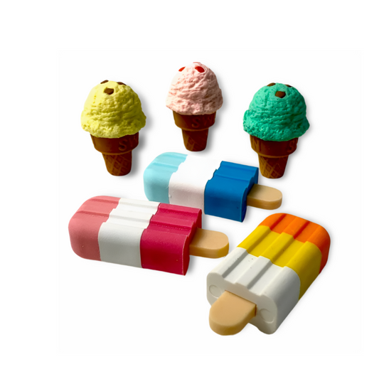 Ice Cream Erasers