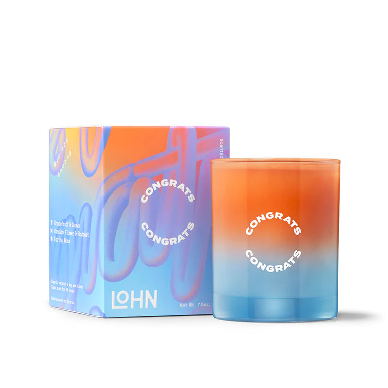 Congrats Candle | Grapefruit & Neroli
