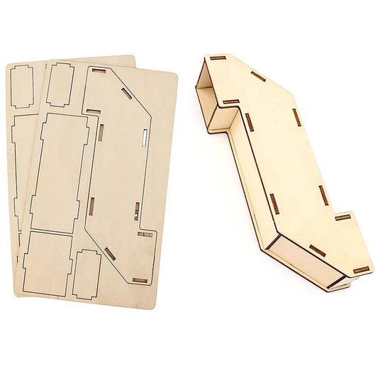 Wooden Periscope Construction Kit