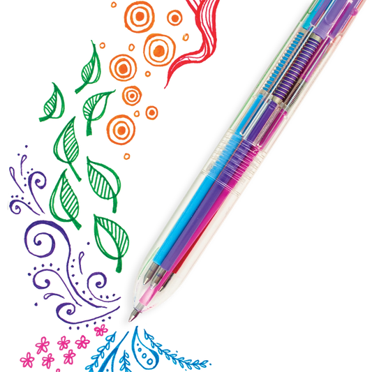 Six Click Colored Gel Pen | Classic