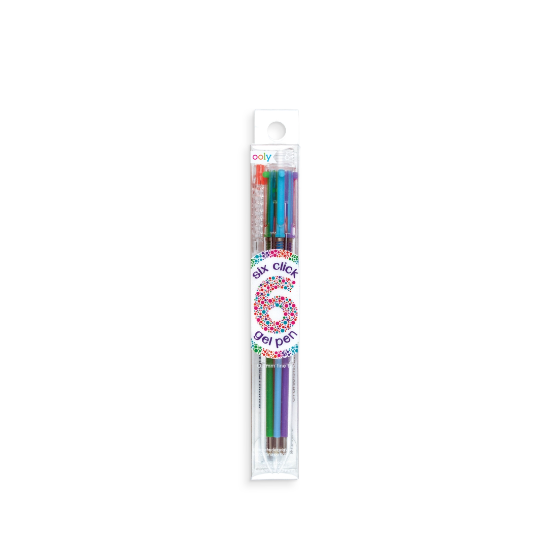 Six Click Colored Gel Pen | Classic