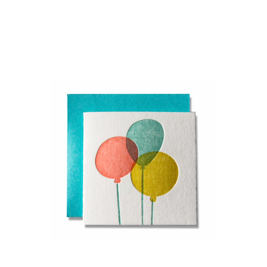 Balloons Tiny Card