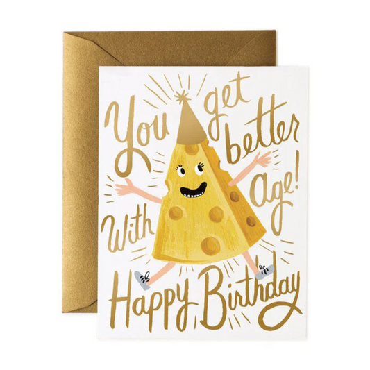 Better With Age Birthday Card
