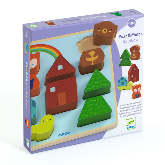 Puzz & Match Wooden Puzzle