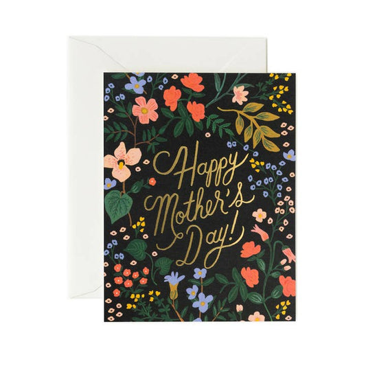 Midnight Blooms Mother’s Day Card