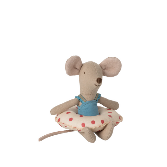 Beach Mouse With Float | Red Dot