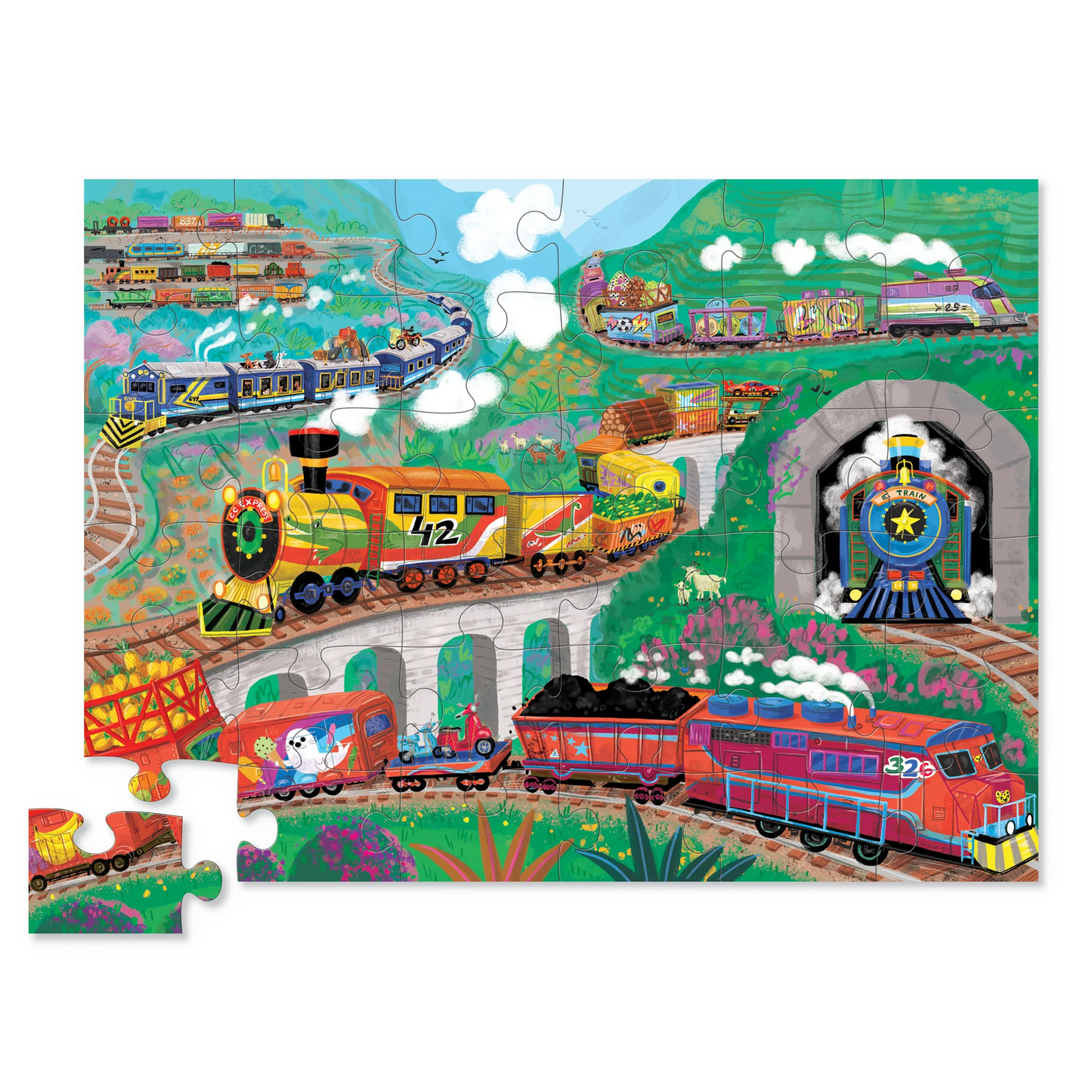 All Aboard Puzzle | 36 Pieces