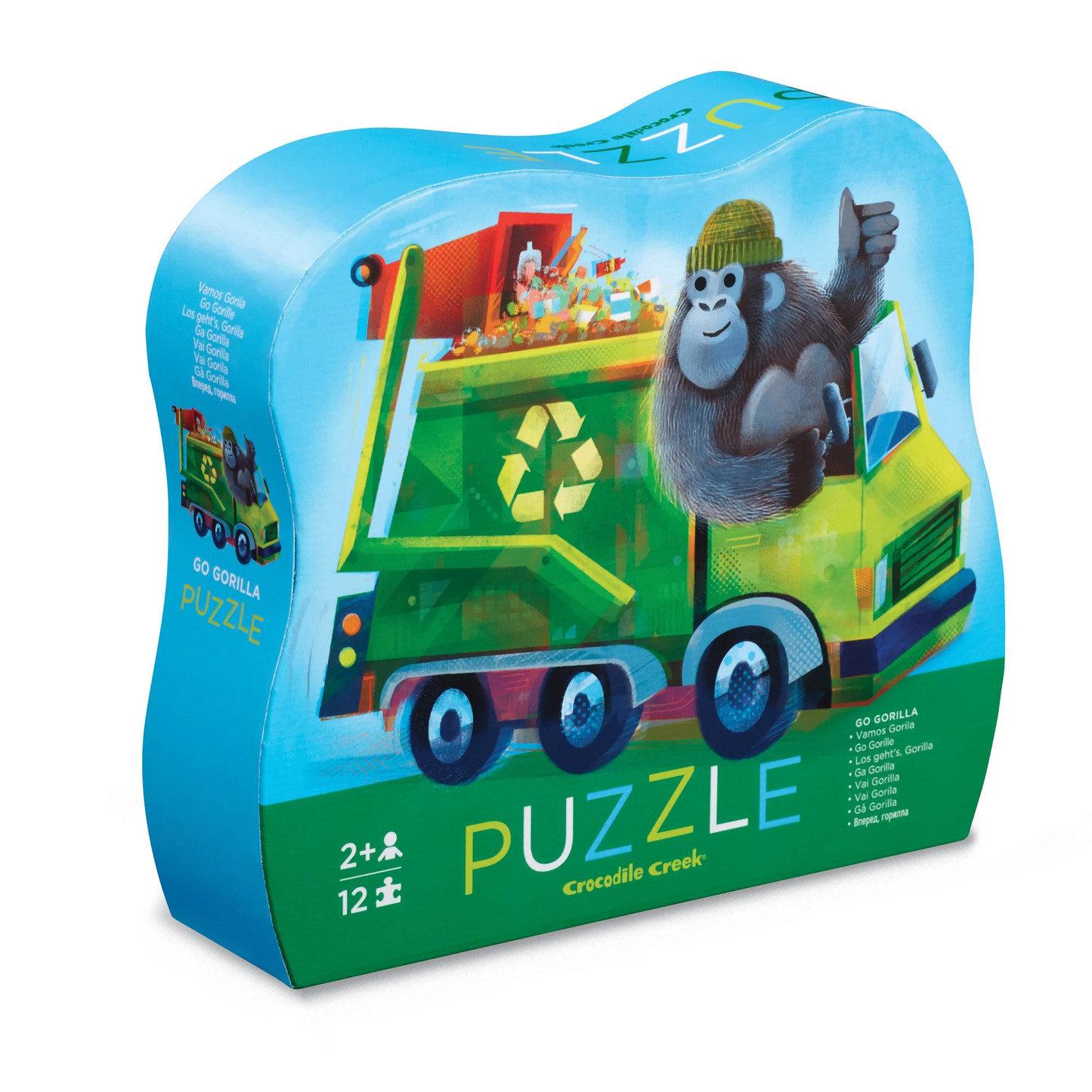 Go Gorilla! Mini Puzzle | 12 Pieces