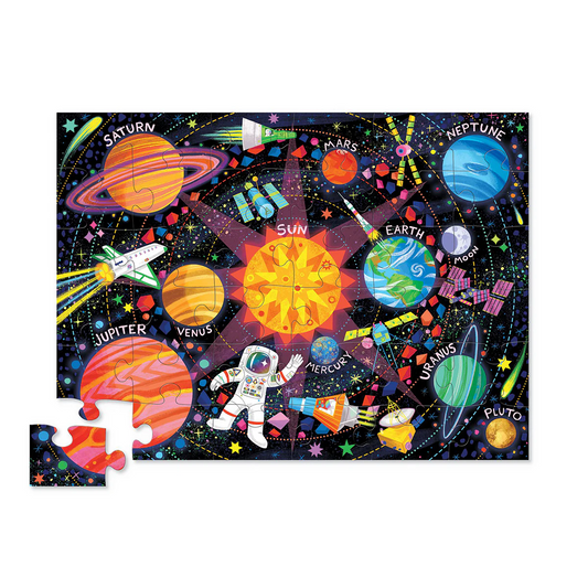 Space Explorer Floor Puzzle | 36 Pieces