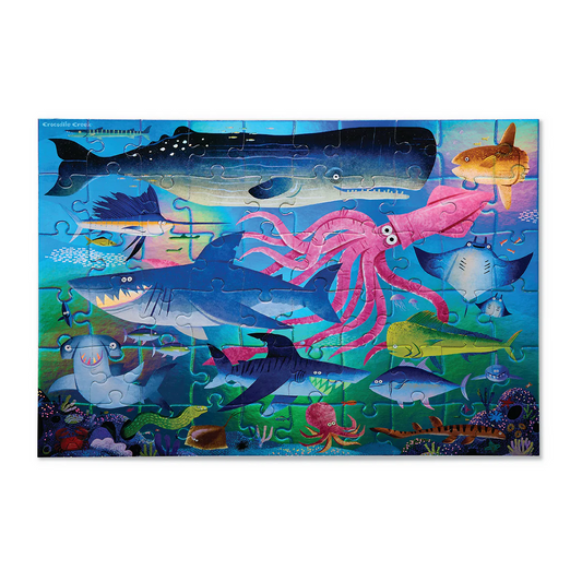 Shimmering Sharks Puzzle | 60 Pieces