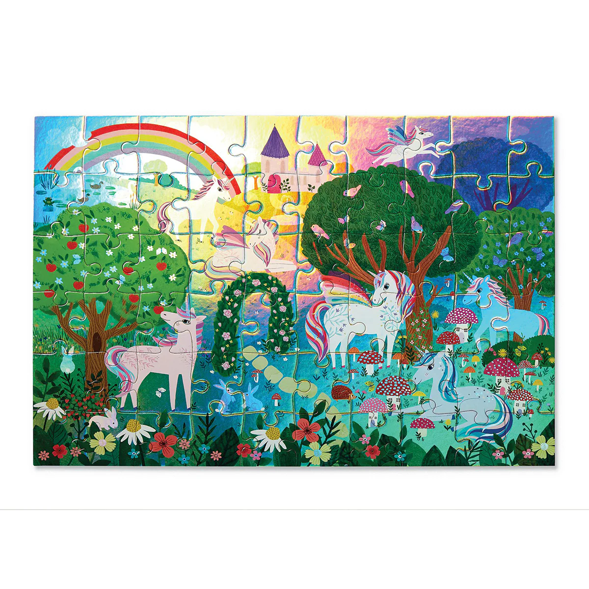 Sparkling Unicorn Puzzle | 60 Pieces