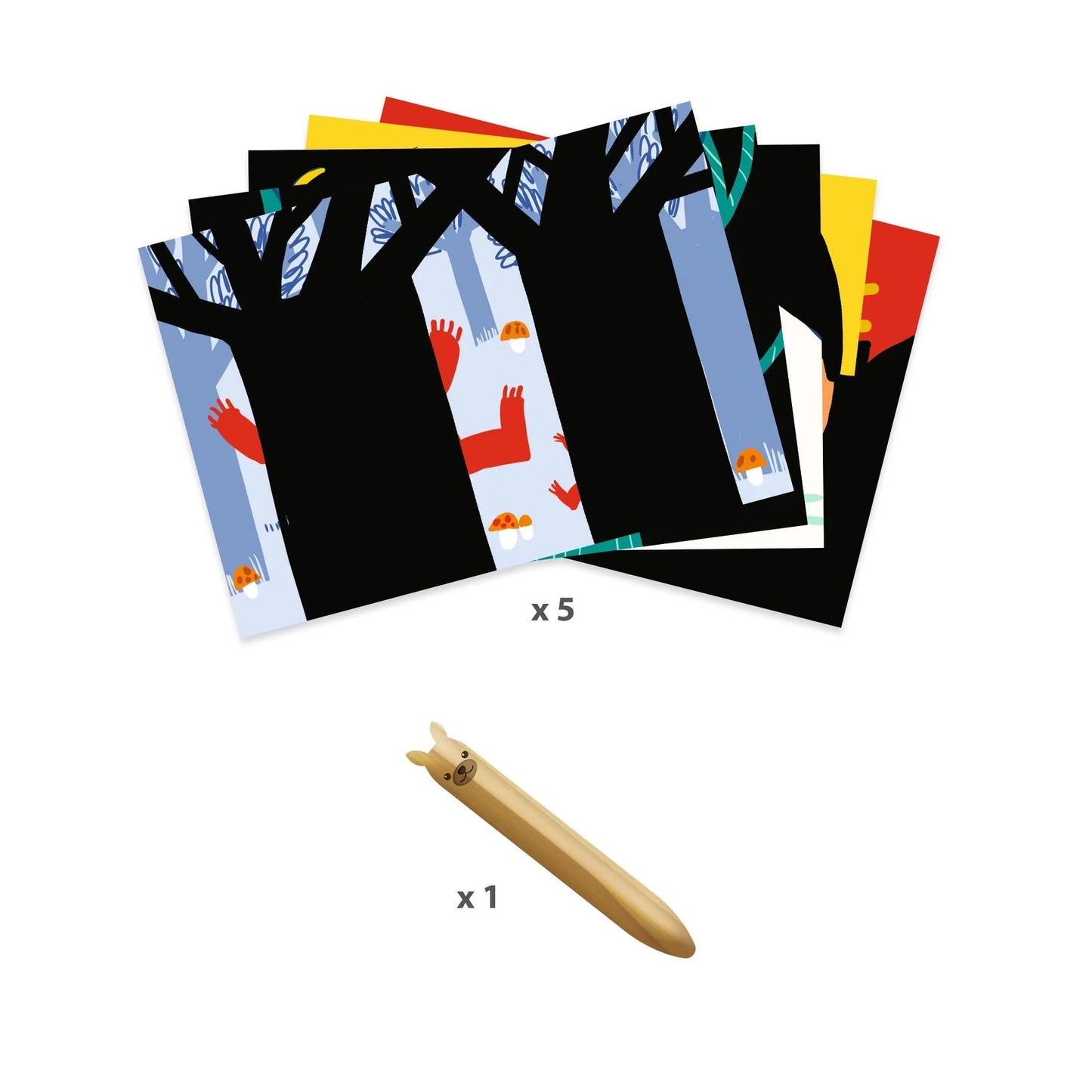 Learning About Animals Scratch Cards Activity