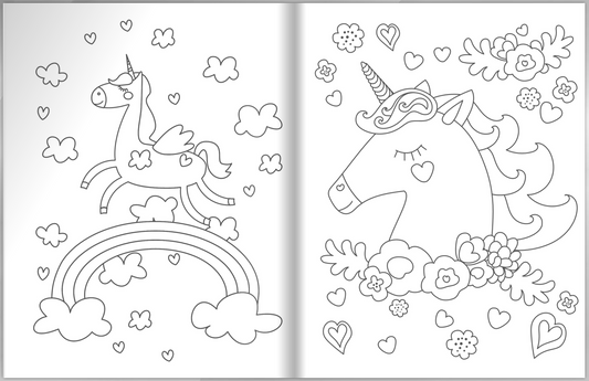 Coloring Book | Sweet Unicorns