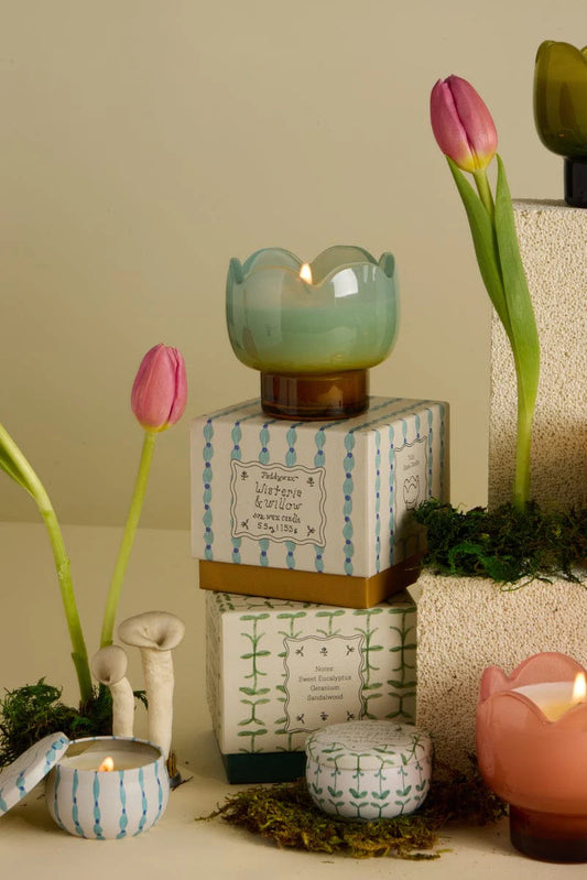 Tiny Candle Tin | Wisteria & Willow
