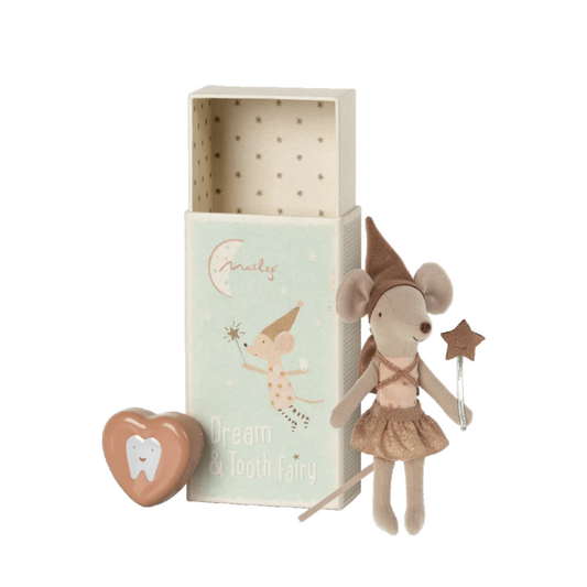 Tooth Fairy Mouse in Matchbox | Rose