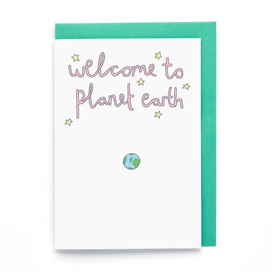 Planet Earth Greeting Card