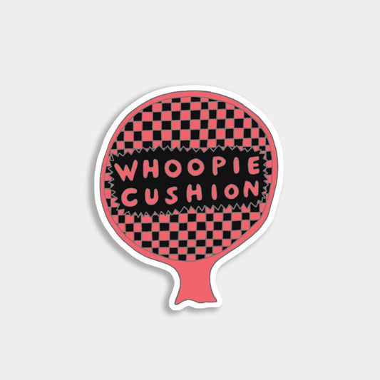 Whoopie Cushion Vinyl Sticker