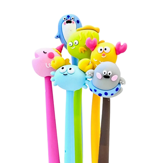 Wiggly Sea Animals Gel Pen