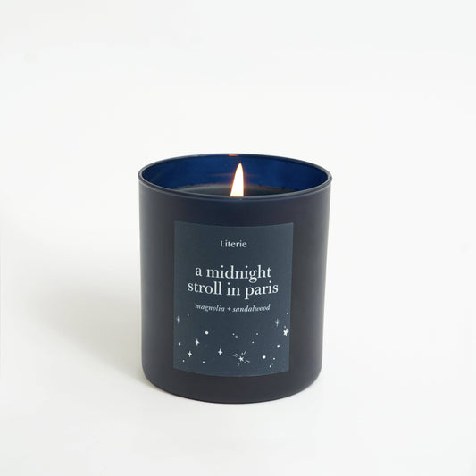 A Midnight Stroll In Paris Candle
