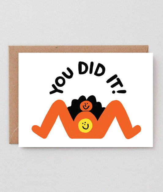You Did It! Greeting Card