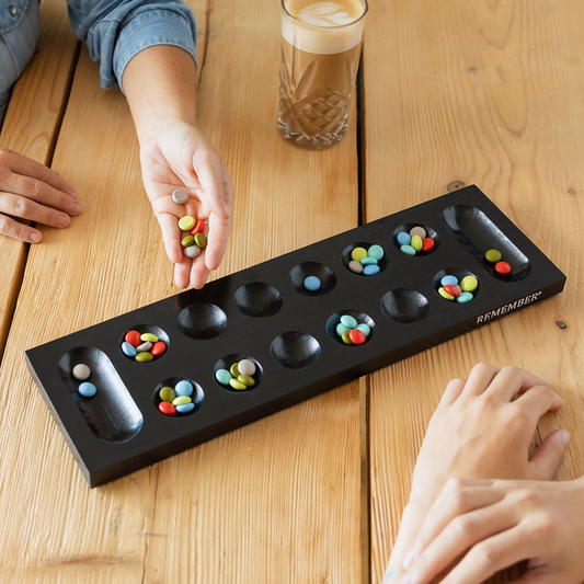 Mancala | Modern Wood Stone Game
