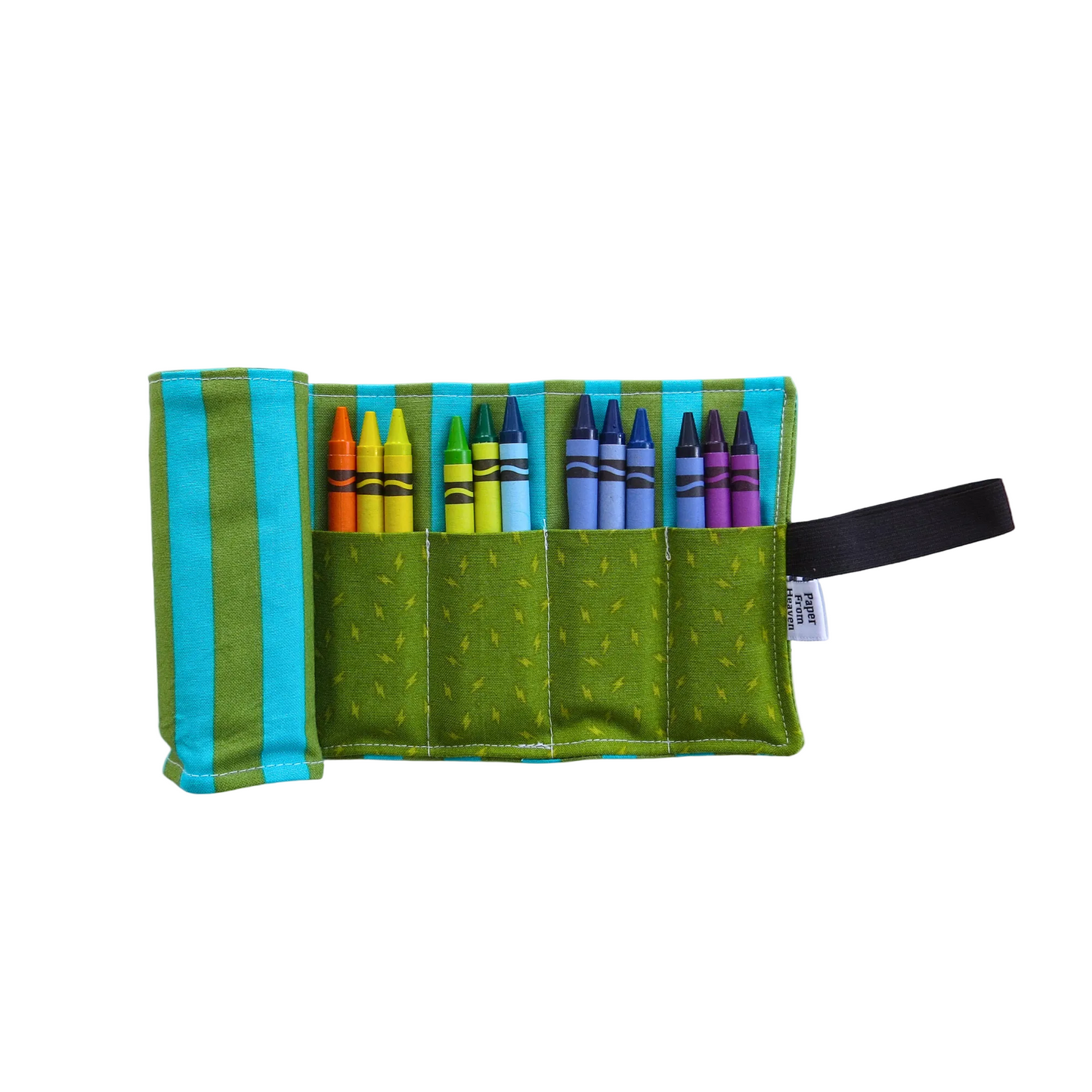 Fabric Crayon Roll-Up