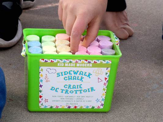 Sidewalk Chalk Bucket