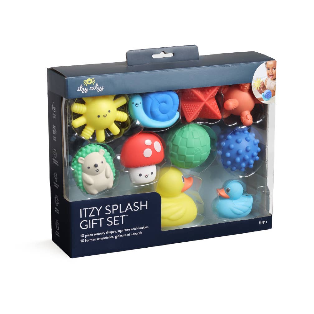 Itzy Splash Gift Set | Soft Bath Toys