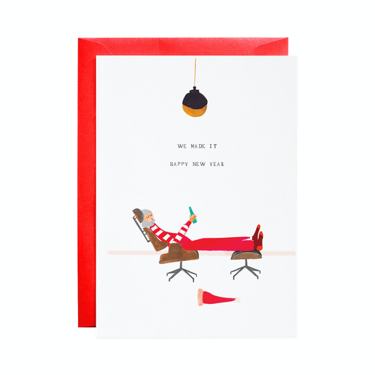 We Made It Mr. Claus | Holiday Greeting Card
