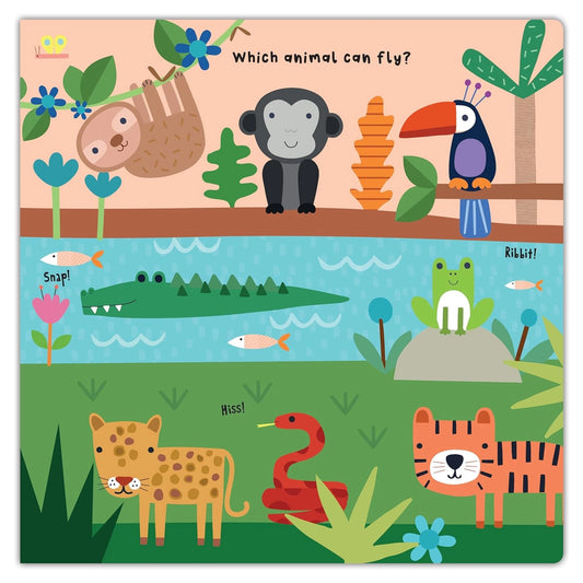 Animals Big & Small | Board Book